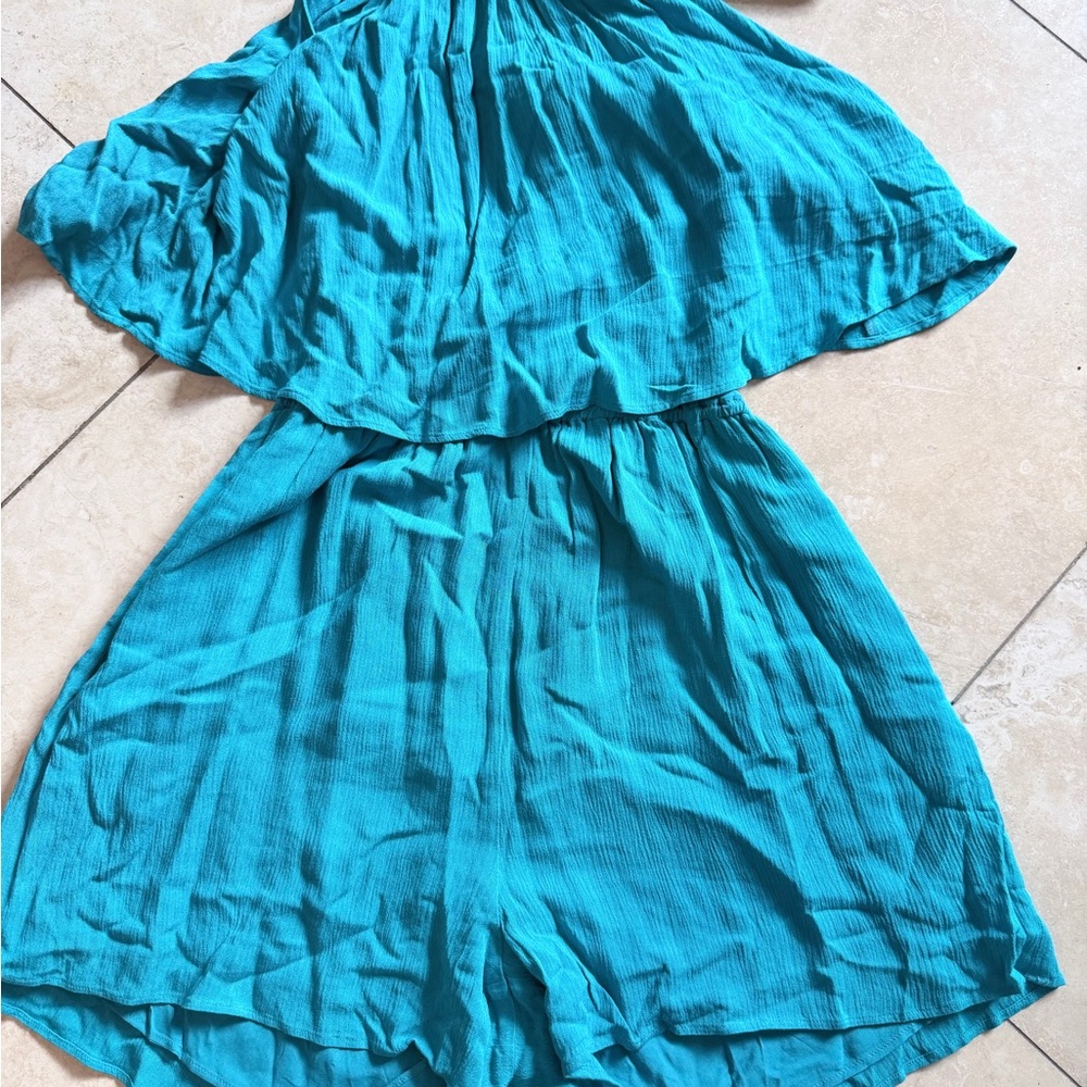 Tart Teal romper